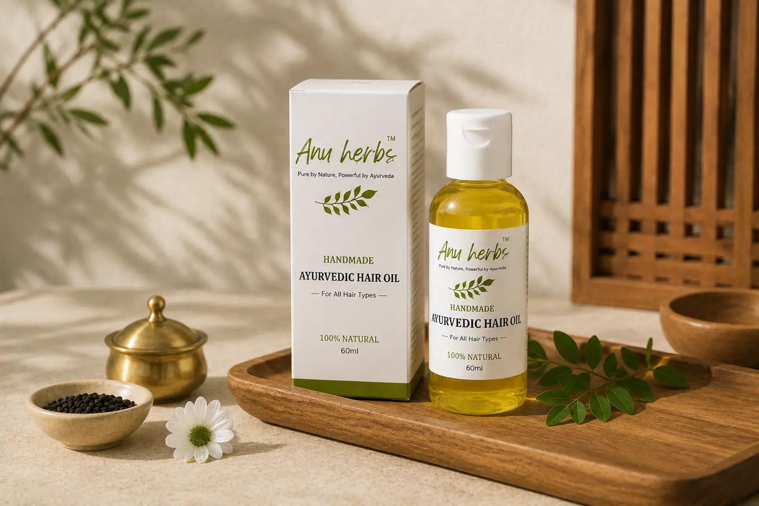 Anu Herbs Handmade Ayurvedic Oil and Botanicals